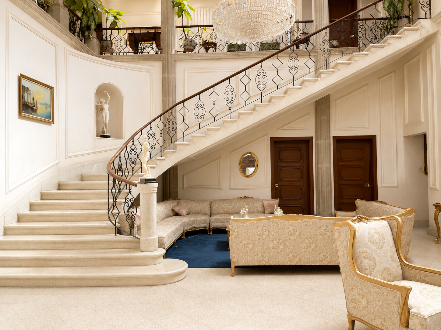 Historic mansion interior
