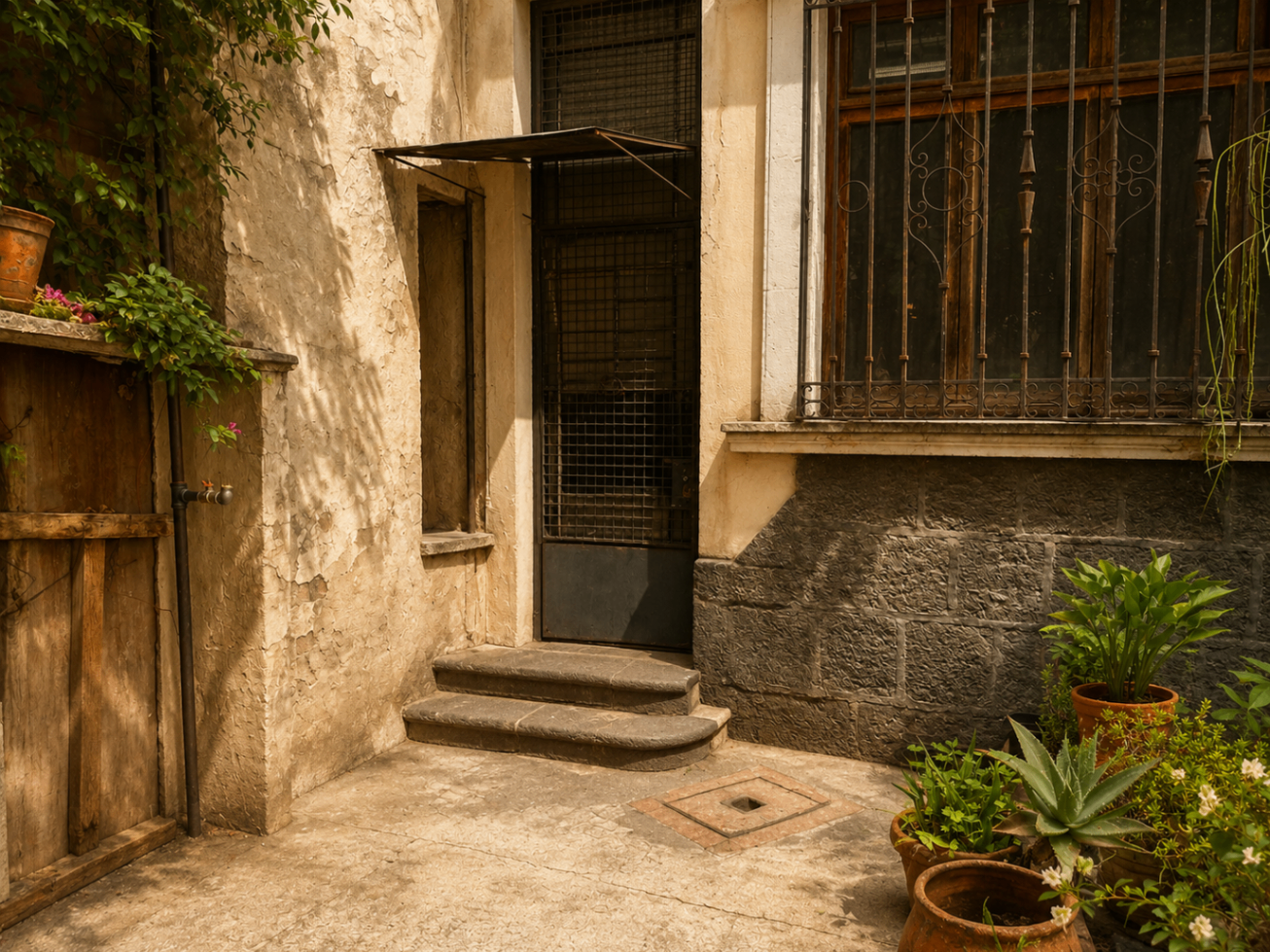 Service Courtyard